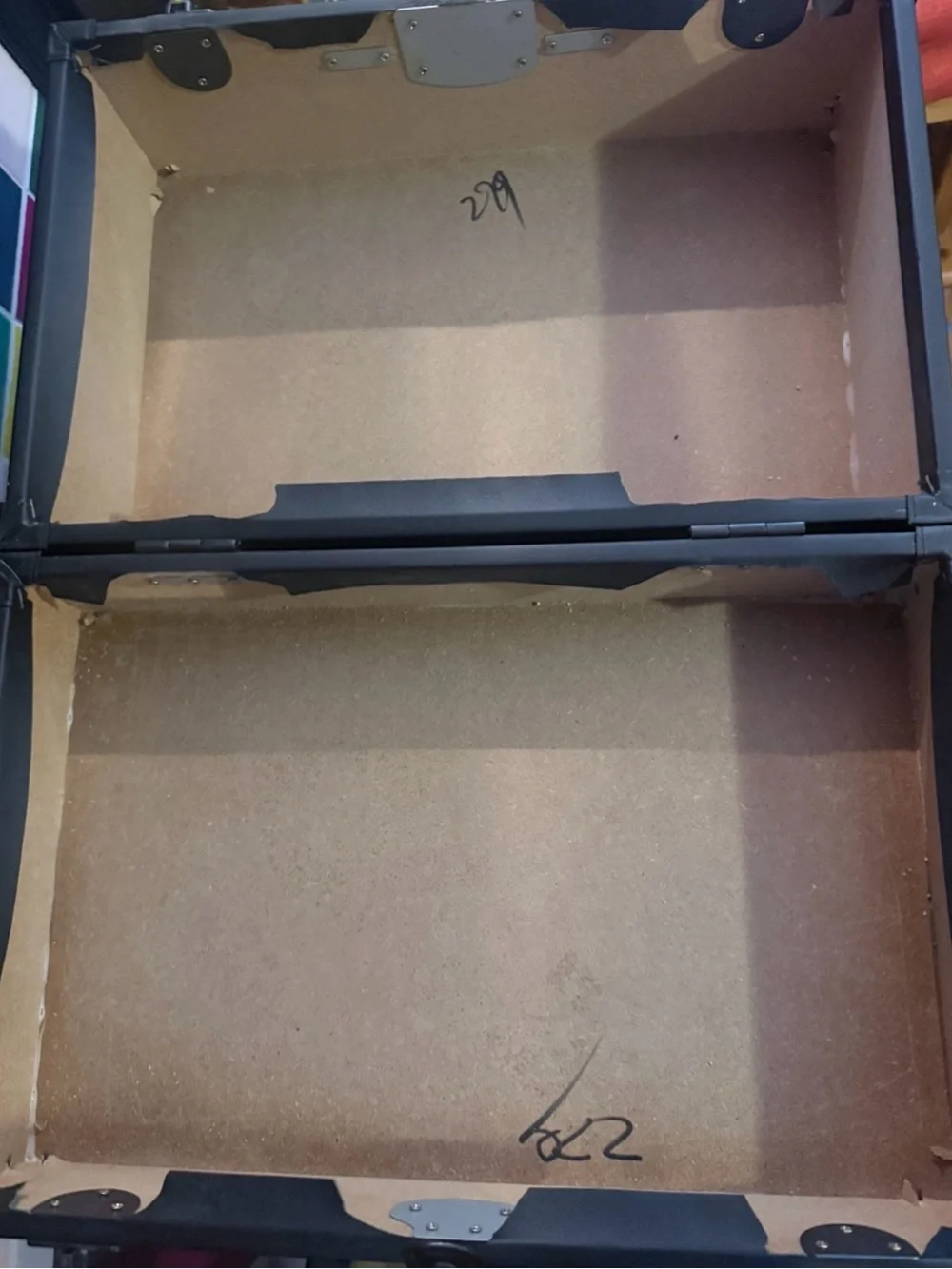 Coach Black Stackable Trunk Set of 3 RARE PROPS -